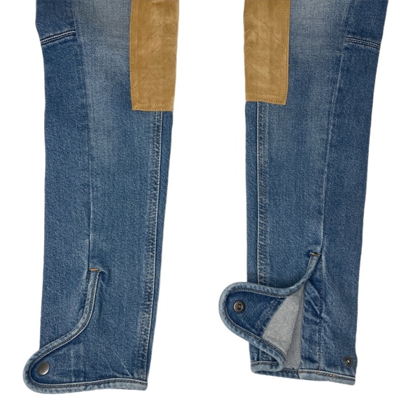 Polo Ralph Lauren Suede Patches Jeans 25 - Picture 9 of 15